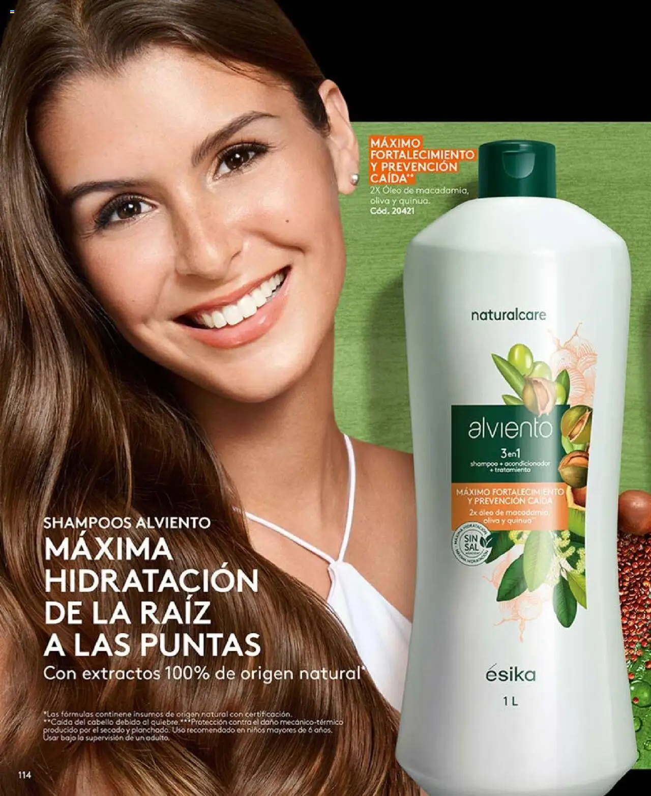 Catálogo Ésika Campaña 14 │ válido desde el 31.08.2025 | Página: 118 | Productos: Oliva, Acondicionador, Shampoo