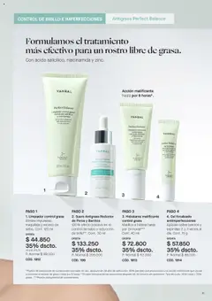 Yanbal revista - valida desde el 21.06.2025 | Página: 21 | Productos: Agua, Serum, Sobre, Top