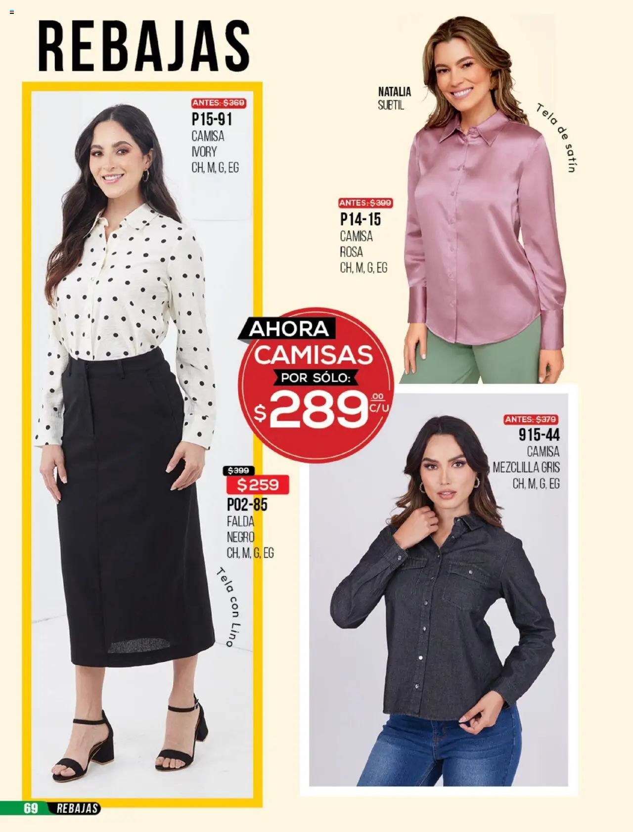 Nuevas ofertas de Cklass válidas en toda la República Mexicana desde el 30.05.2025. ¡Encuentra las mejores ofertas en Cklass catálogo Rebajas Ropa! | Página: 70 | Productos: Camisa, Falda