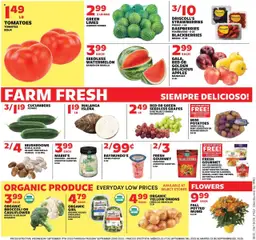 Sedano's Weekly Ad - valid from 17.09.2025 | Page: 2 | Products: Apples, Strawberries, Potatoes, Bag