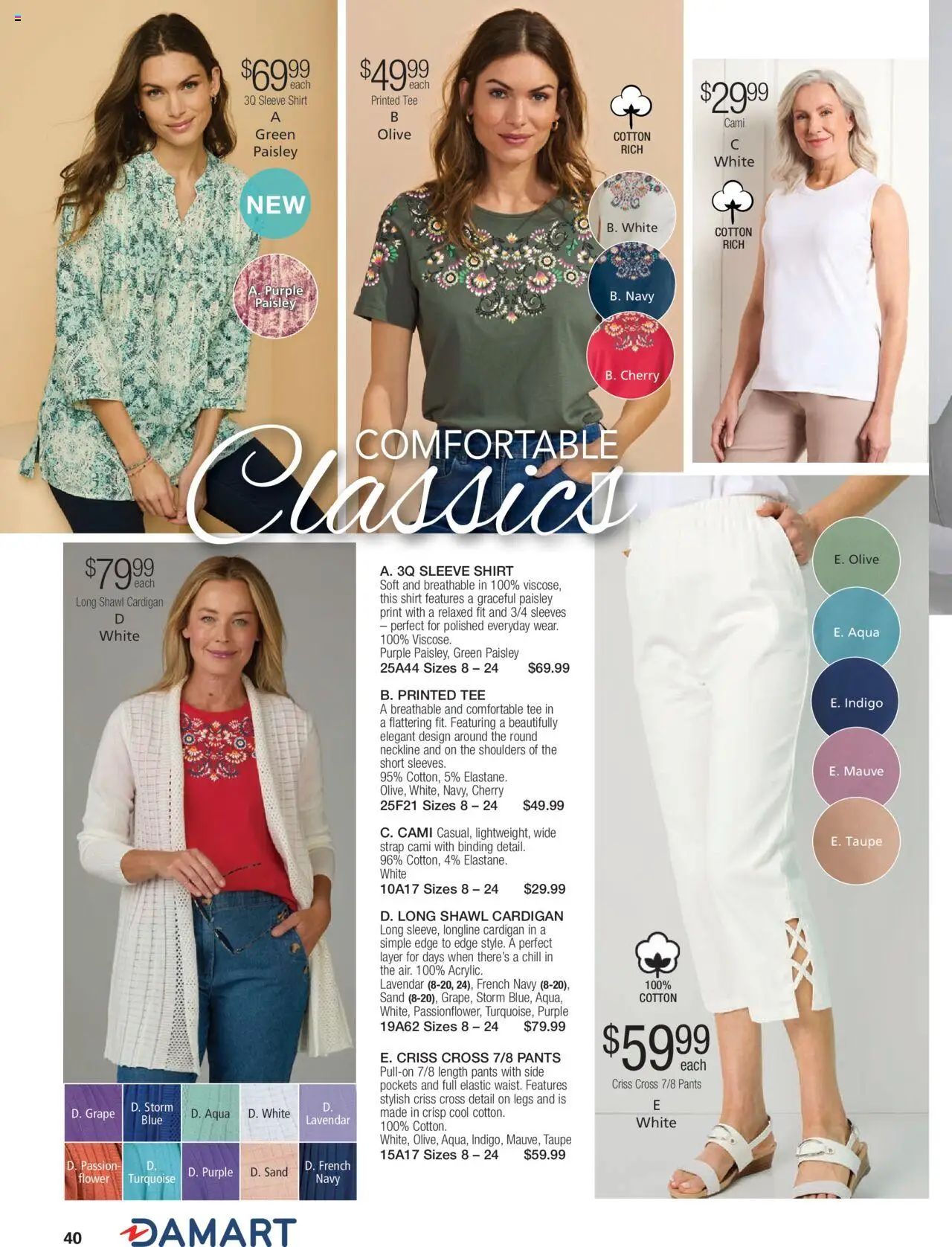 Innovations catalogue - valid from 22.10.2025 | Page: 40 | Products: Shirt, Pants, Shawl, Cardigan