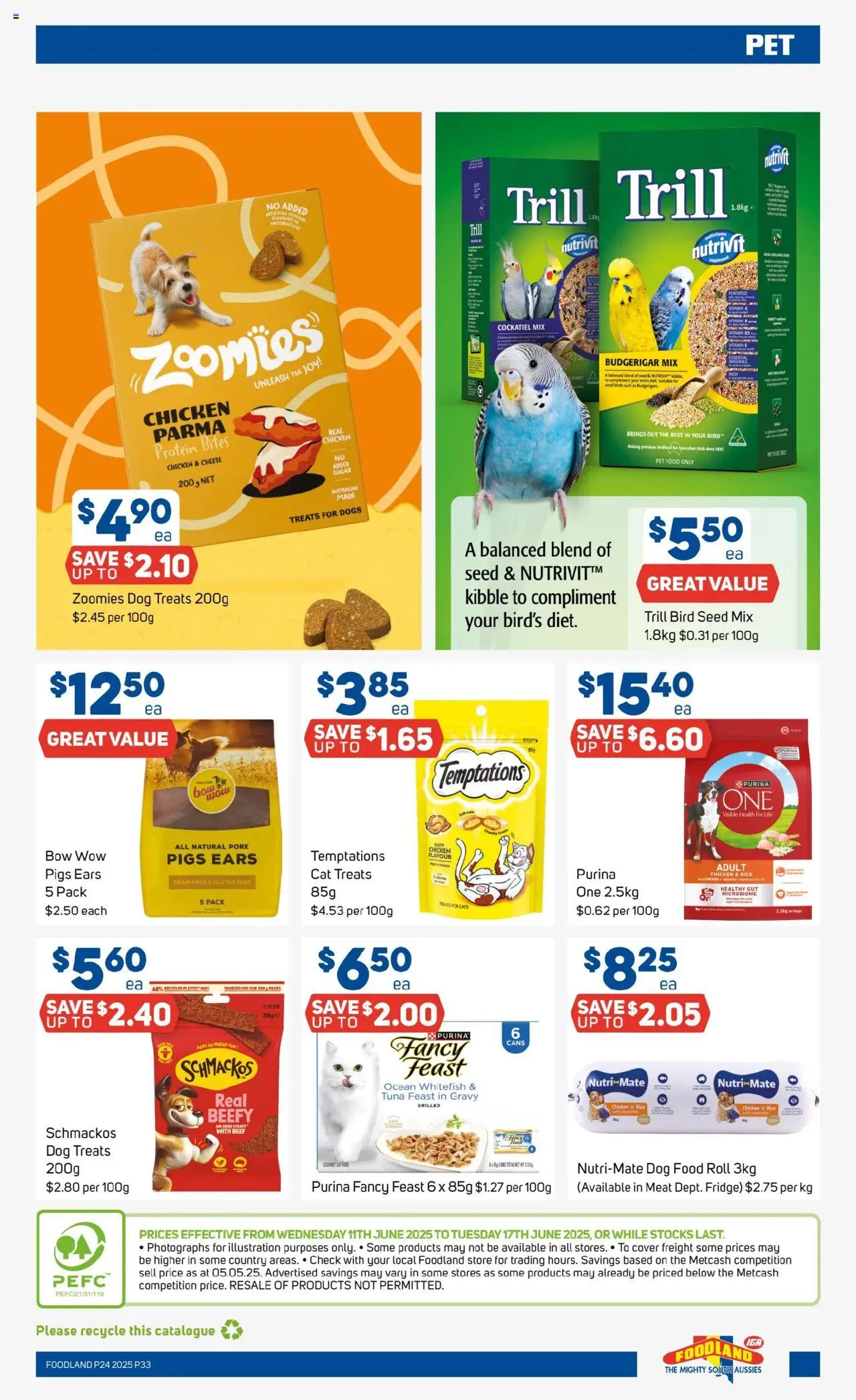 Foodland catalogue - valid from 11.06.2025 | Page: 33 | Products: Cheese, Pork, Rice, Tuna
