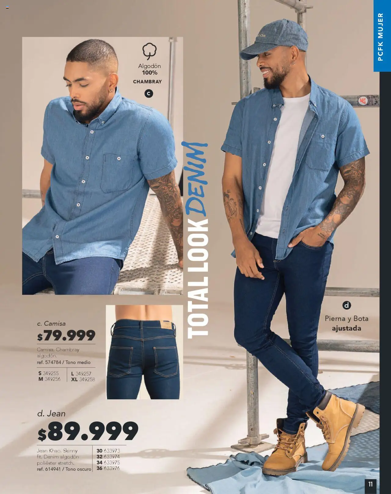 Pacifika revista - valida desde el 10.09.2025 | Página: 11 | Productos: Algodón, Jean, Camisa