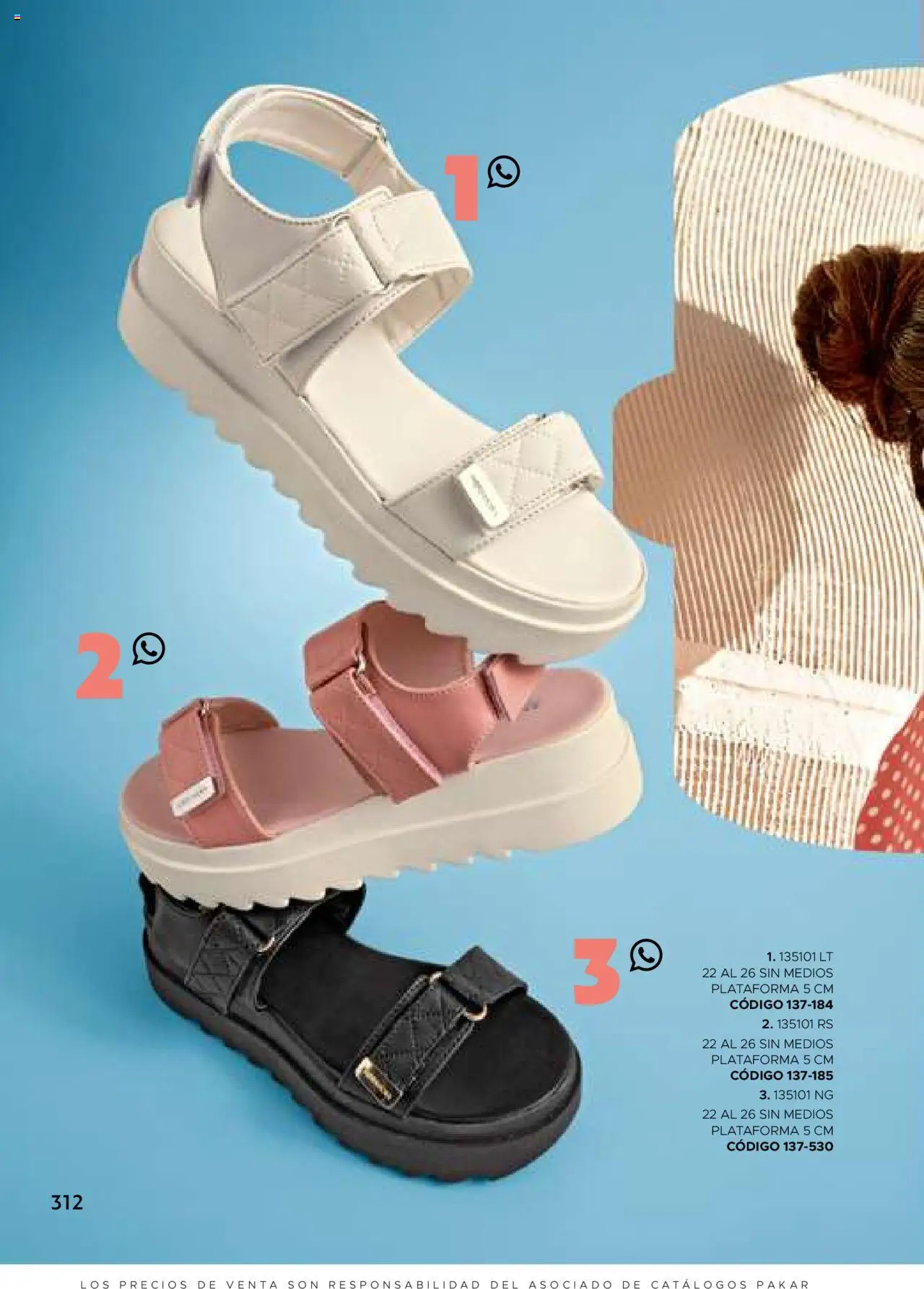 Nuevas ofertas de SC Pakar válidas en toda la República Mexicana desde el 24.07.2025. ¡Encuentra las mejores ofertas en SC Pakar Catálogo Mujer otoño / invierno! | Página: 312