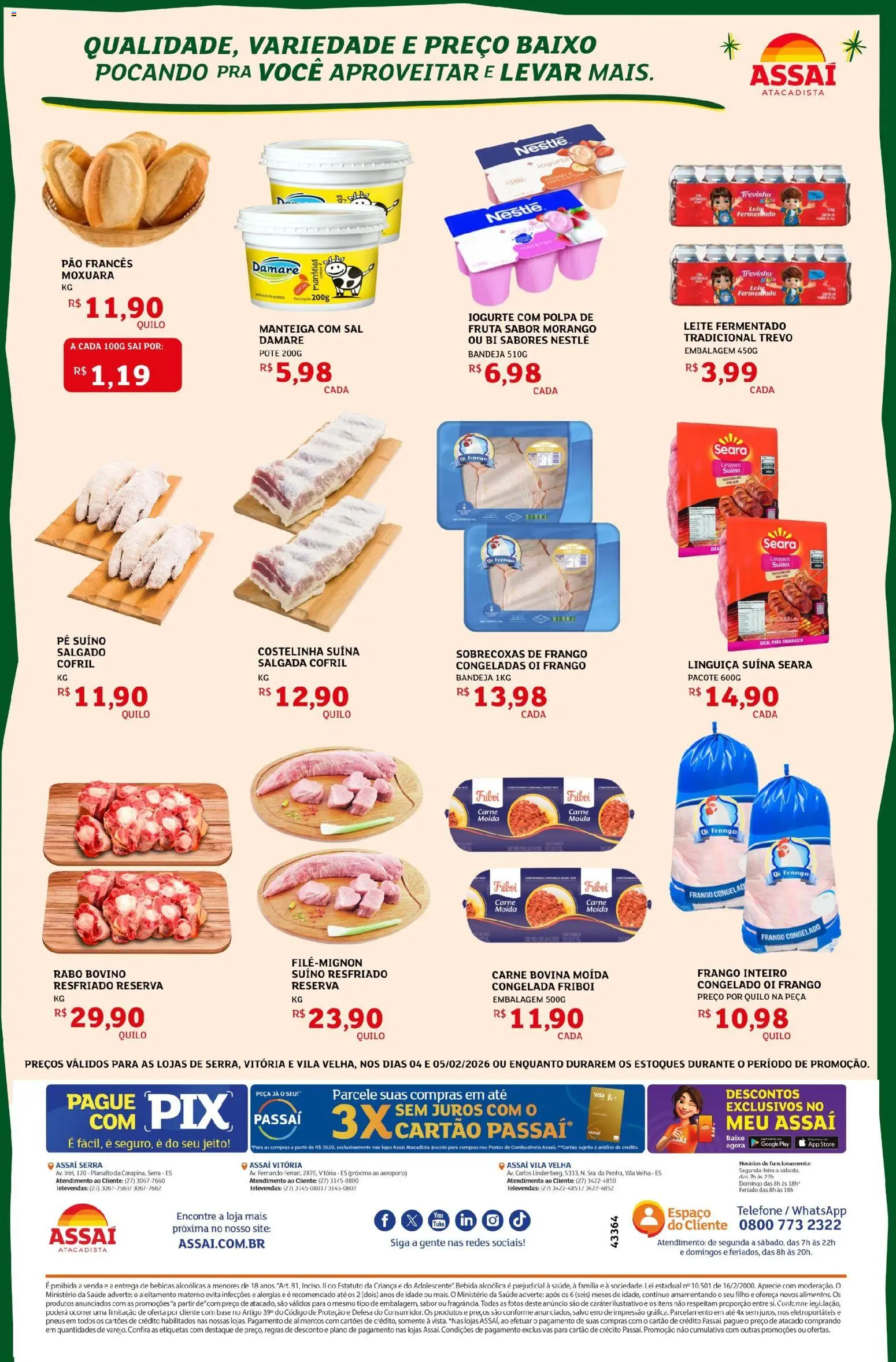Assaí Atacadista Folheto - válido de 04.02.2026 | Página: 2
