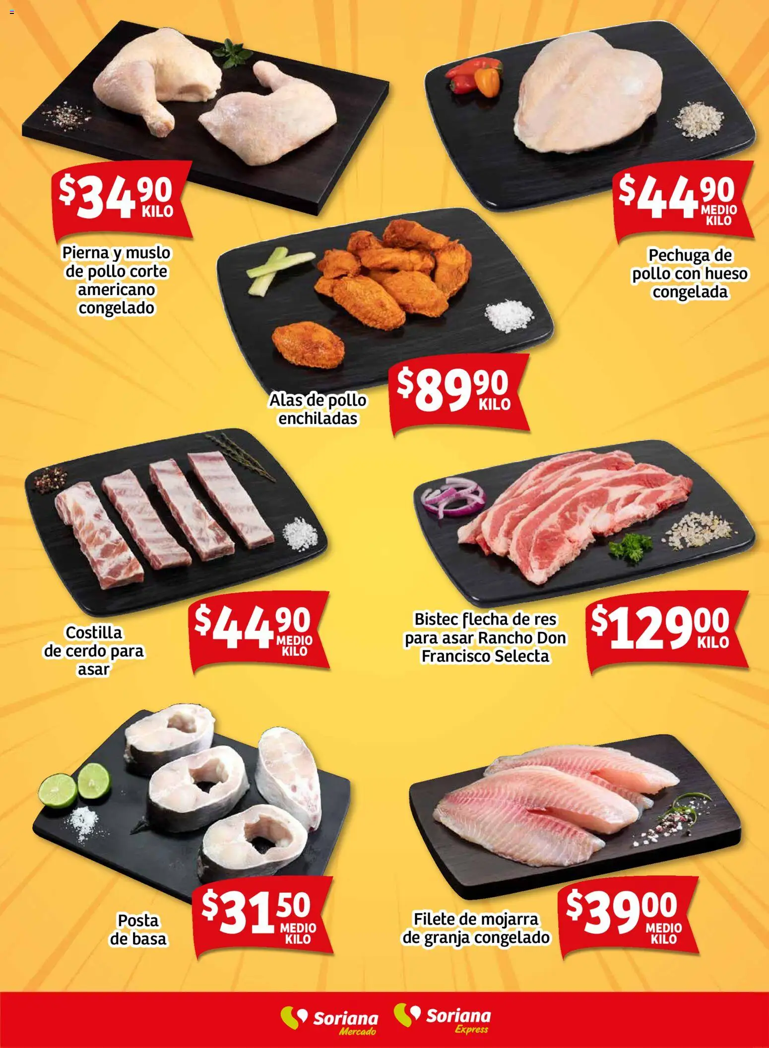 Nuevas ofertas de Soriana válidas en toda la República Mexicana desde el 15.11.2025. ¡Encuentra las mejores ofertas en Soriana - Ahorratón Mercado: Tamaulipas! | Página: 8