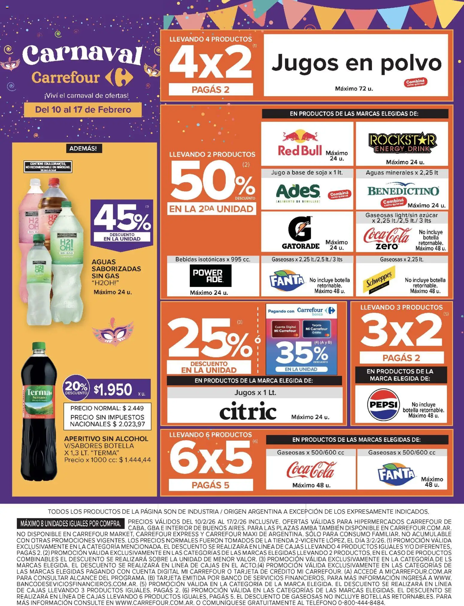 Carrefour ofertas │ válido desde el 10.02.2026 | Página: 2