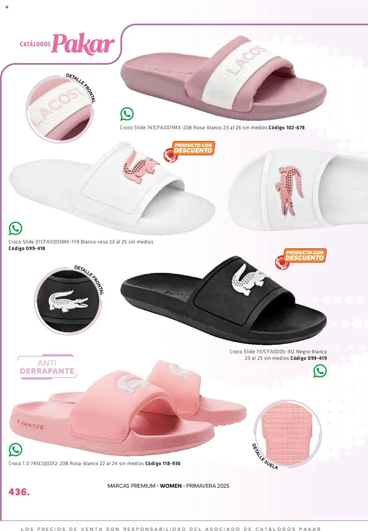 Nuevas ofertas de SC Pakar válidas en toda la República Mexicana desde el 06.03.2025. ¡Encuentra las mejores ofertas en SC Pakar catálogo Women! | Página: 436