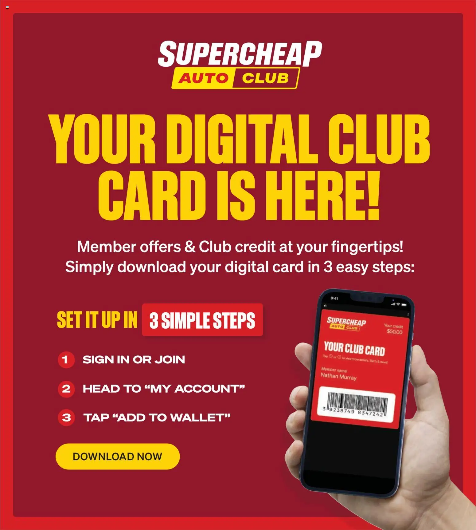 Supercheap Auto catalogue - valid from 05.11.2025 | Page: 30 | Products: Tap, Wallet, Digital