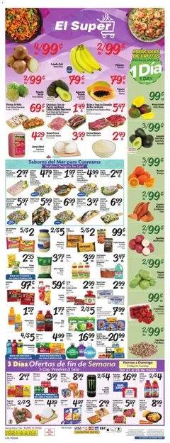 Preview of El Super weekly ads valid from 25.03.2026