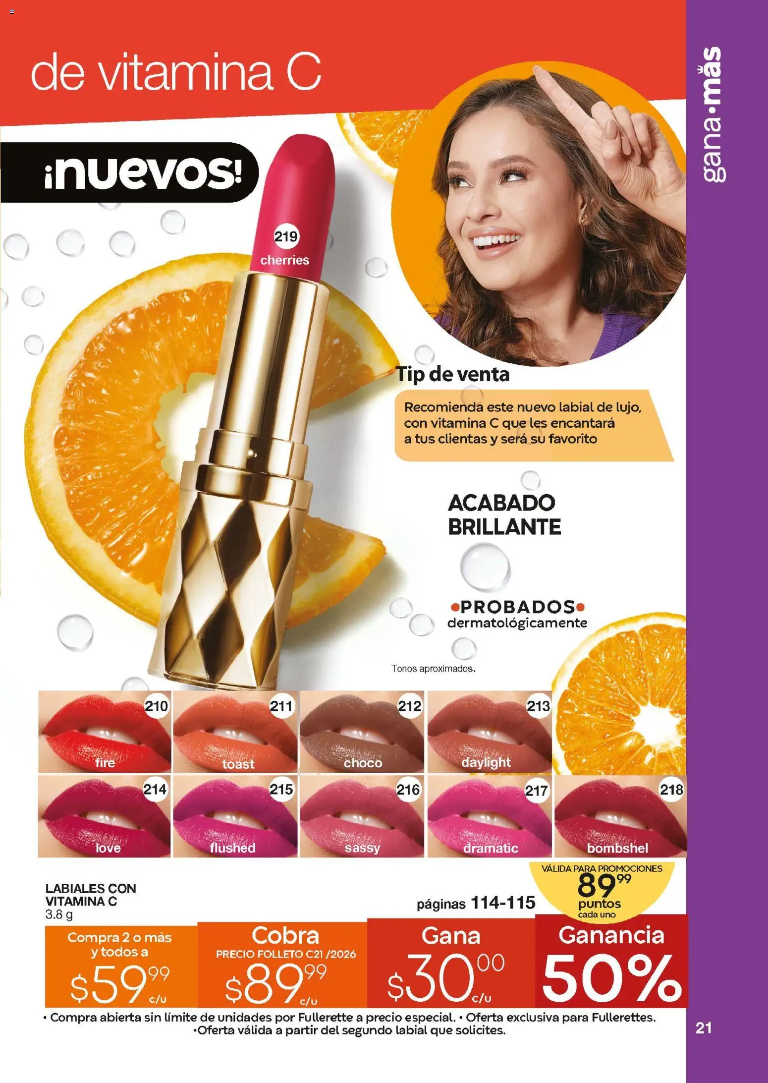 Nuevas ofertas de Fuller válidas en toda la República Mexicana desde el 21.01.2026. ¡Encuentra las mejores ofertas en Fuller Revista Gana Más C21! | Página: 21