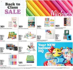 Preview of Michaels weekly ads valid from 27.07.2025