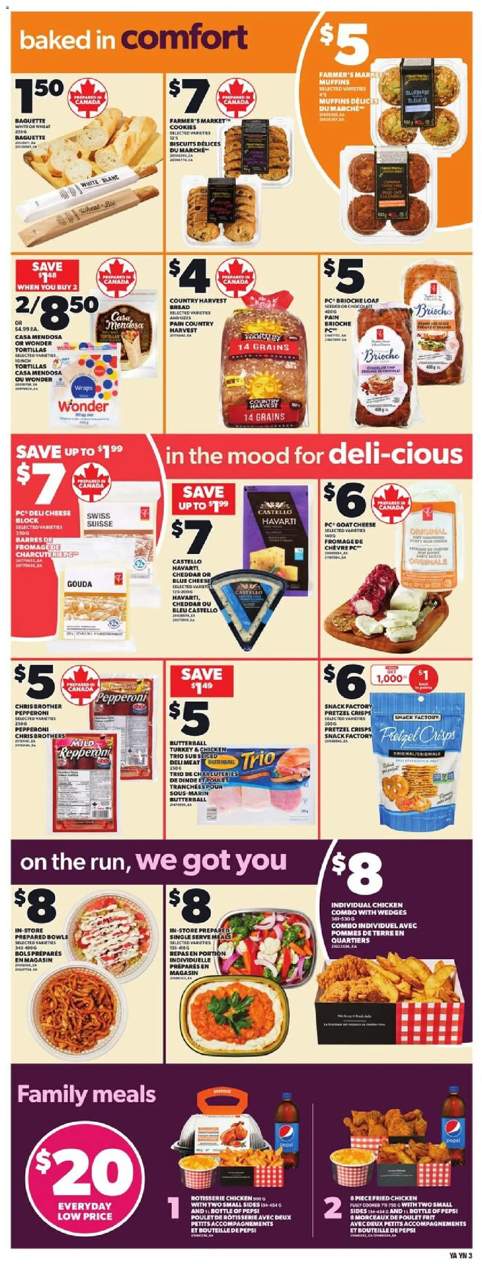 Independent Grocer flyer valid from 06.11.2025 | Page: 4 | Products: Cookies, Turkey, Bread, Chicken