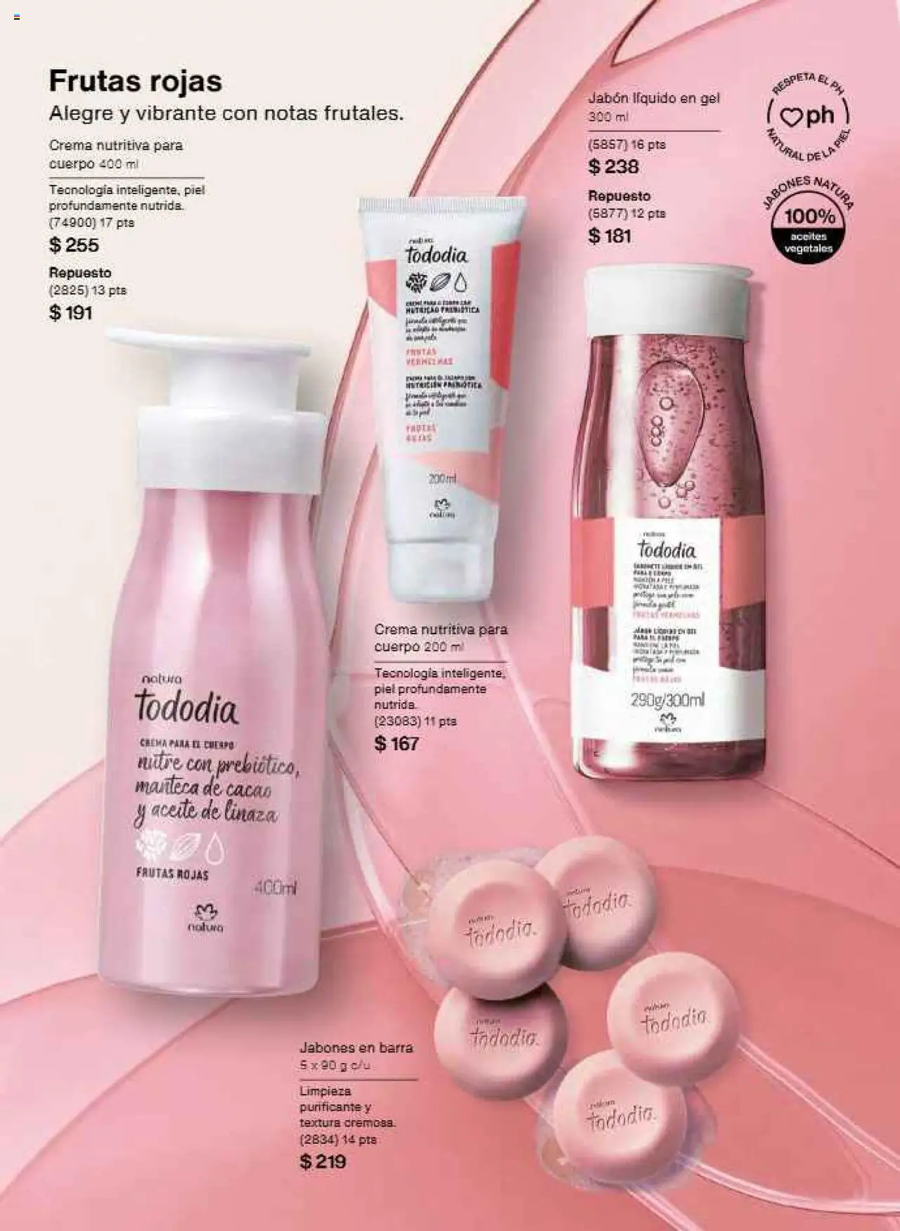 Nuevas ofertas de Natura válidas en toda la República Mexicana desde el 21.07.2025. ¡Encuentra las mejores ofertas en Natura - Campaña12 2025! | Página: 115 | Productos: Jabón líquido, Crema, Aceite, Barra
