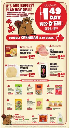 Preview of Save on foods flyer - AB from shop Save on foods valid from 11.09.2025