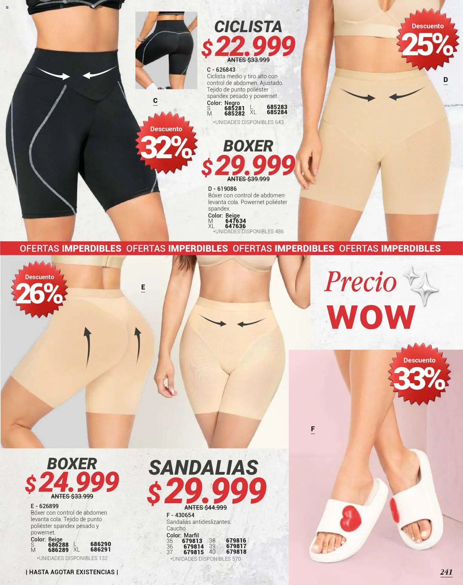 Carmel revista - valida desde el 01.04.2026 | Página: 241 | Productos: Sandalias