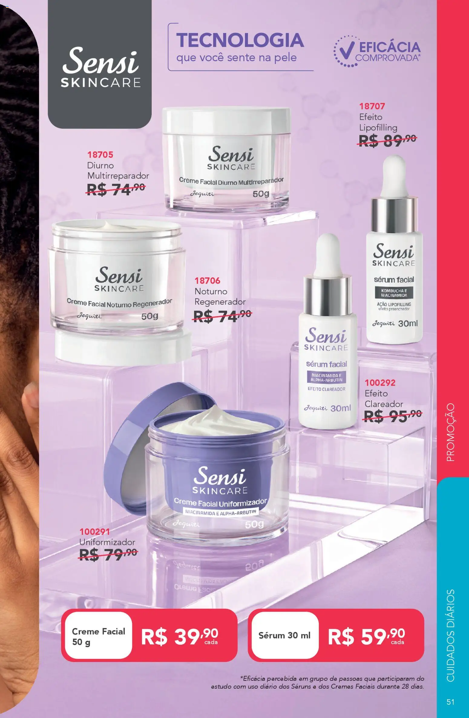 Jequiti Folheto - válido de 30.01.2026 | Página: 51 | Produtos: Sérum, Creme