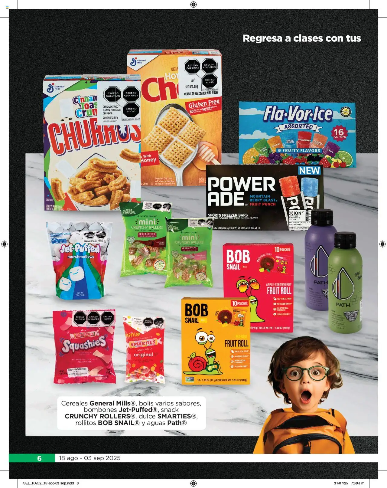 Nuevas ofertas de Chedraui válidas en toda la República Mexicana desde el 18.08.2025. ¡Encuentra las mejores ofertas en Chedraui - Folleto Cuesto Menos! | Página: 6 | Productos: Bombones, Maíz, Nuez, Cereales