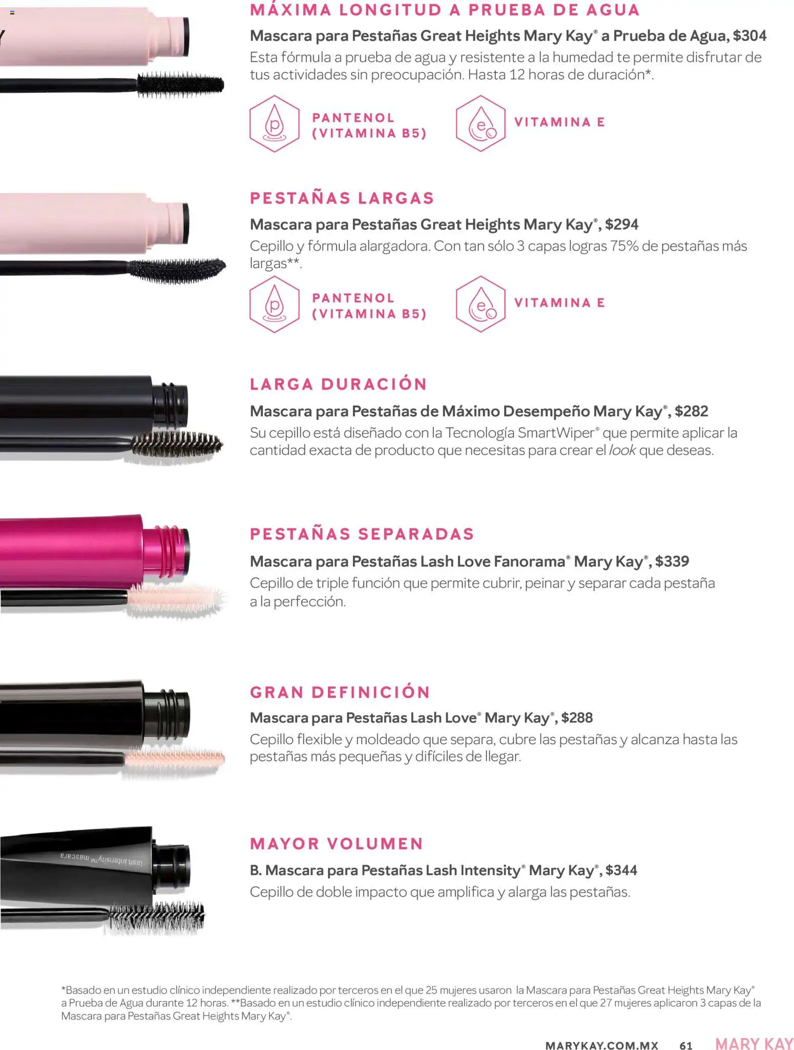 Nuevas ofertas de Mary Kay válidas en toda la República Mexicana desde el 01.01.2026. ¡Encuentra las mejores ofertas en Mary Kay catálogo! | Página: 61 | Productos: Cepillo, Máscara, Agua, Té