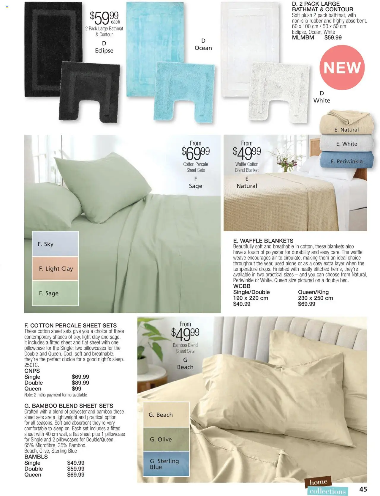 Innovations catalogue - valid from 22.10.2025 | Page: 45 | Products: Light, Contour, Clay, Blanket