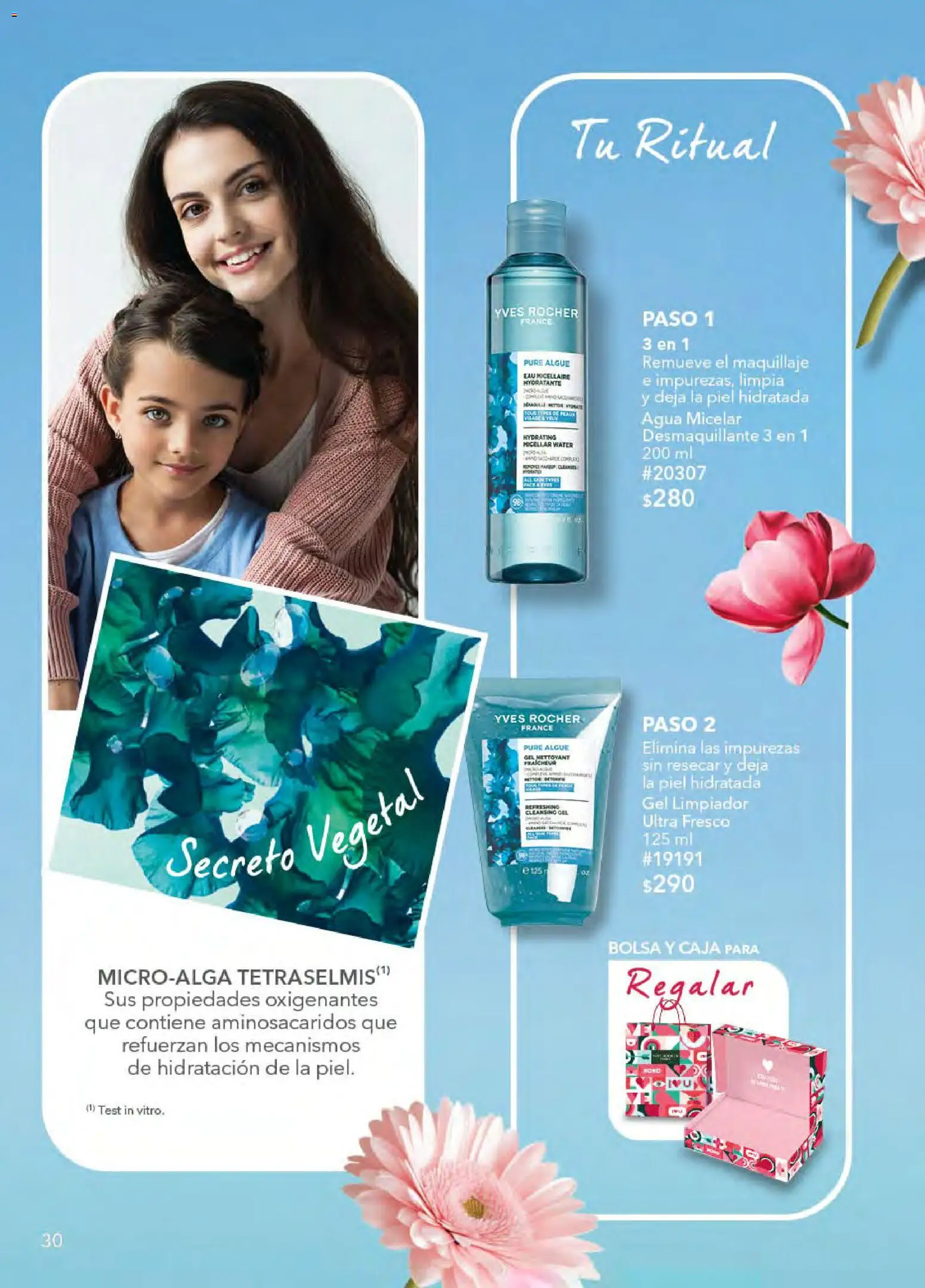 Nuevas ofertas de Yves Rocher válidas en toda la República Mexicana desde el 21.04.2026. ¡Encuentra las mejores ofertas en Yves Rocher campaña 6 2026! | Página: 30 | Productos: Desmaquillante, Limpiador, Caja, Maquillaje