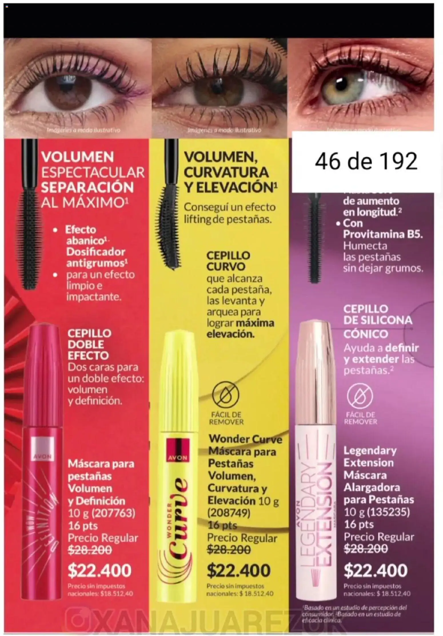 Avon - Campaña 3/2026 │ válido desde el 01.03.2026 | Página: 46 | Productos: Cepillo, Máscara