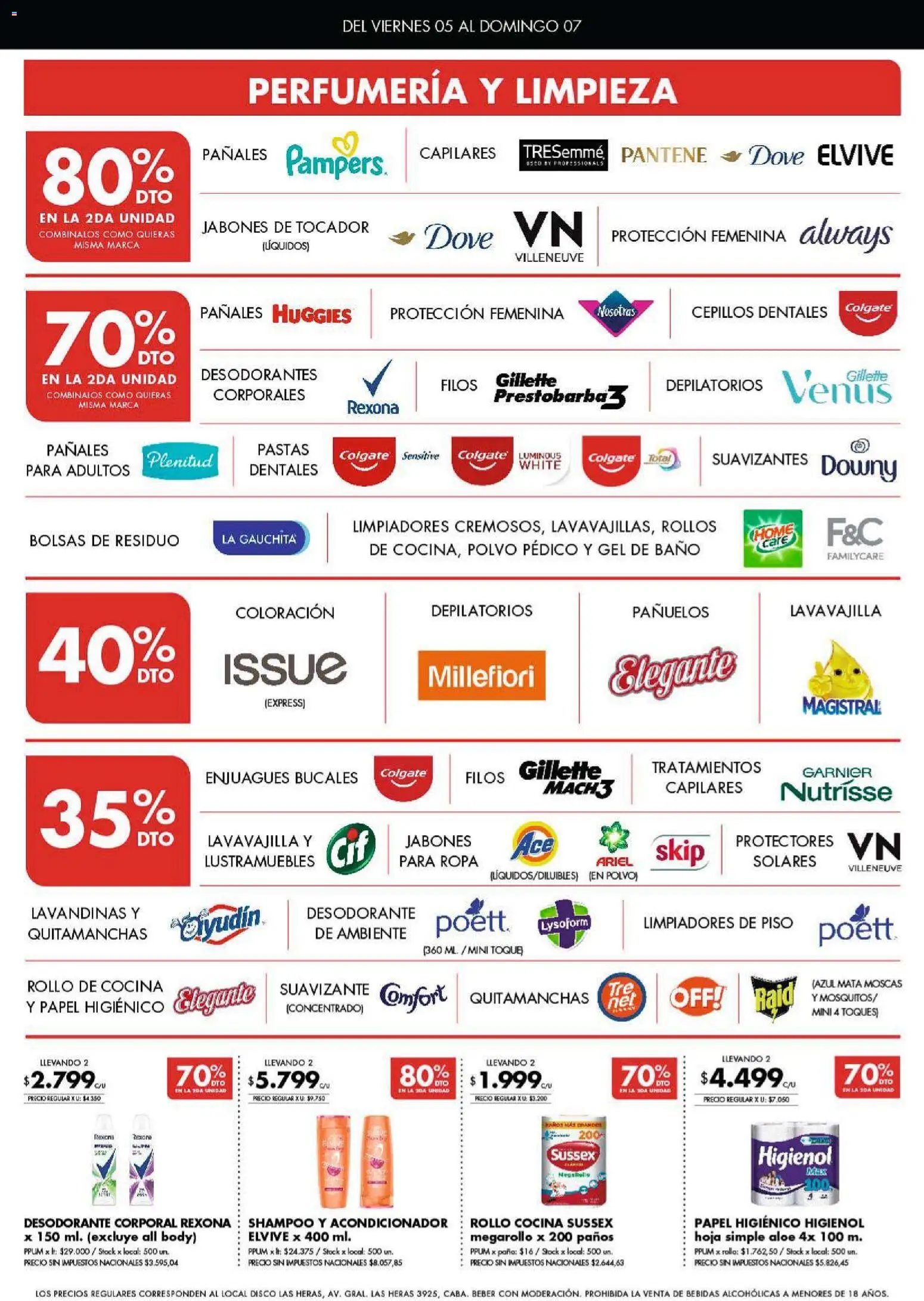 Disco - Ofertas | Córdoba │ válido desde el 04.12.2025 | Página: 6 | Productos: Papel higiénico, Baño, Desodorante, Suavizante