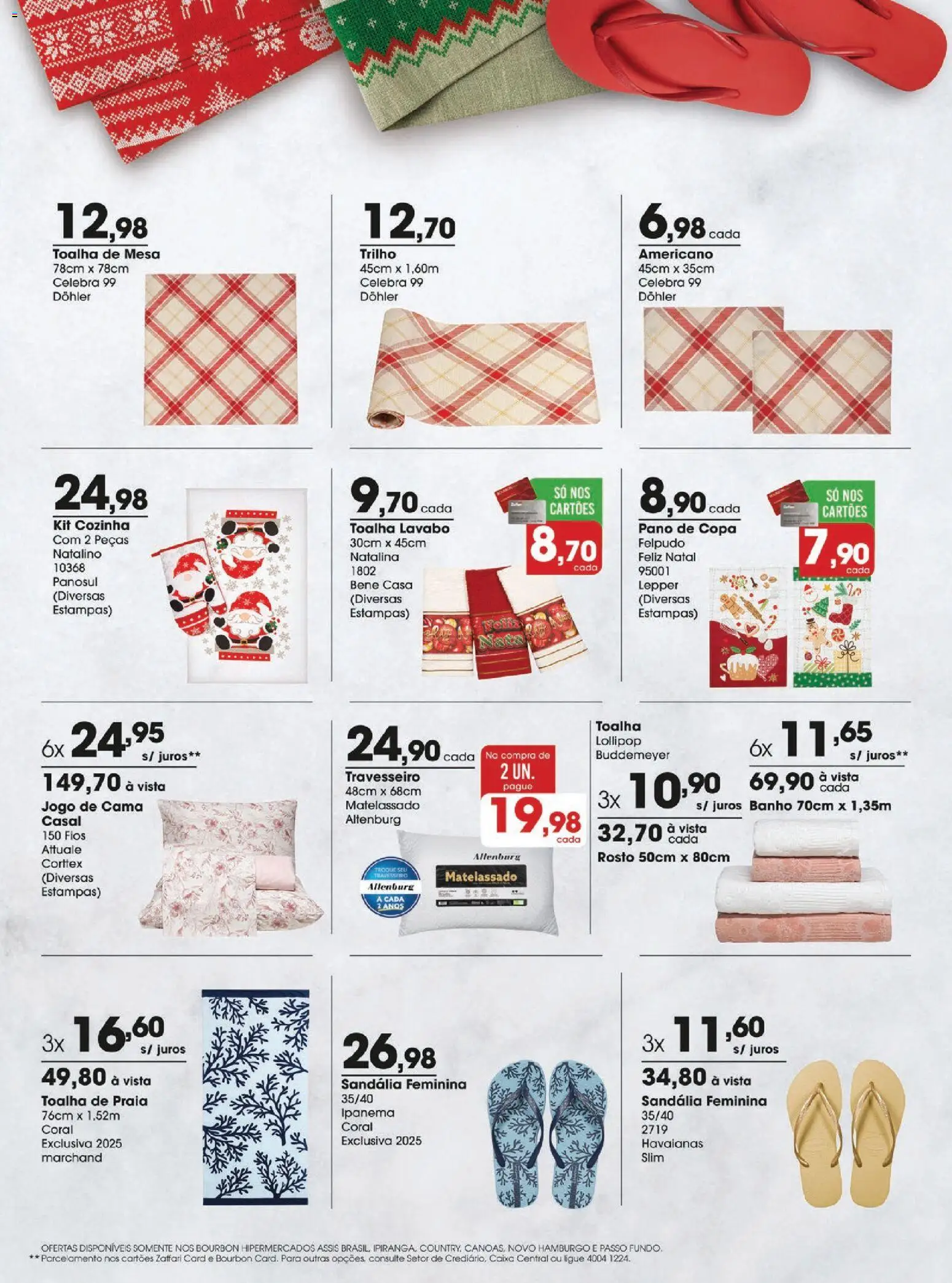 Zaffari Folheto - válido de 18.11.2025 | Página: 17 | Produtos: Cama, Caixa, Nata, Bourbon