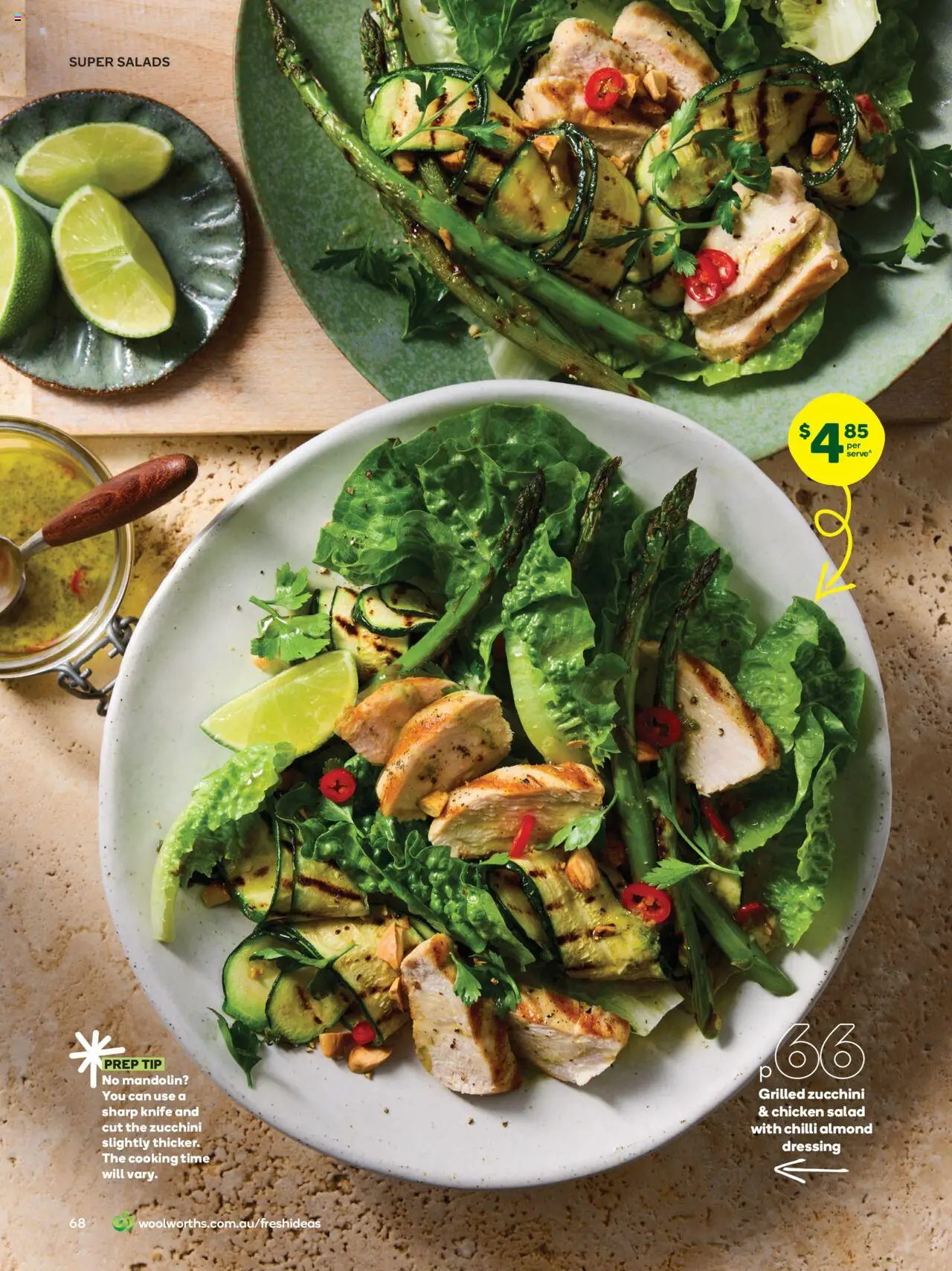 Woolworths catalogue - valid from 01.09.2025 | Page: 68 | Products: Chicken, Salad, Chilli, Zucchini
