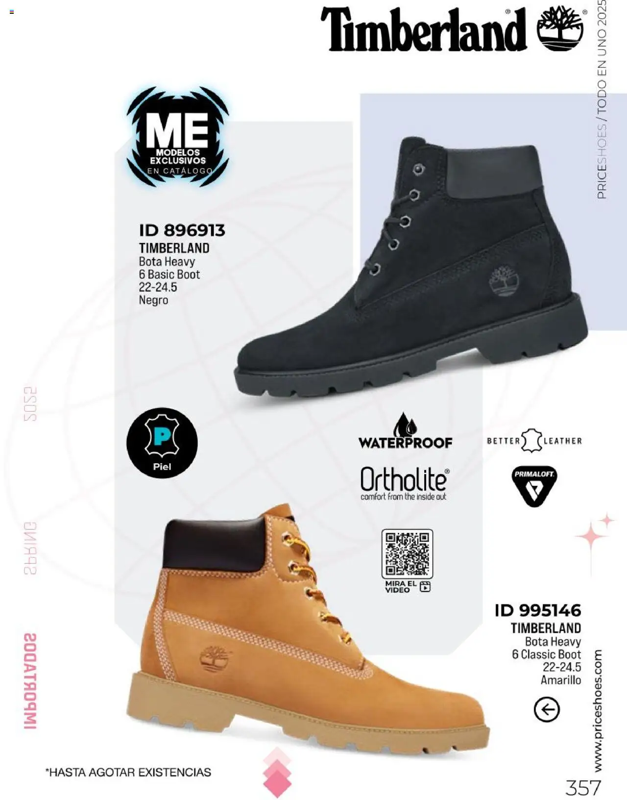 Nuevas ofertas de Price Shoes válidas en toda la República Mexicana desde el 05.05.2025. ¡Encuentra las mejores ofertas en Price Shoes catálogo Todo En 1 2025! | Página: 355 | Productos: Video