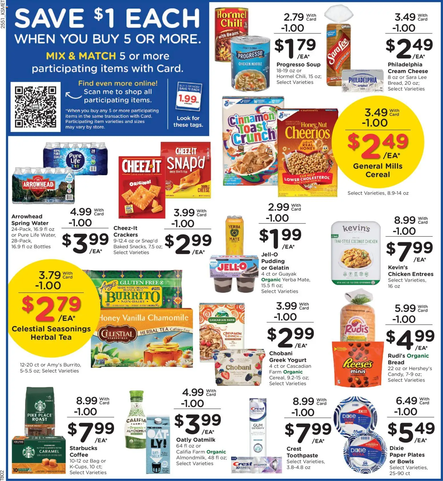 King Soopers Weekly Ad - valid from 21.01.2026 | Page: 4 | Products: Milk, Cheese, Cream, Water