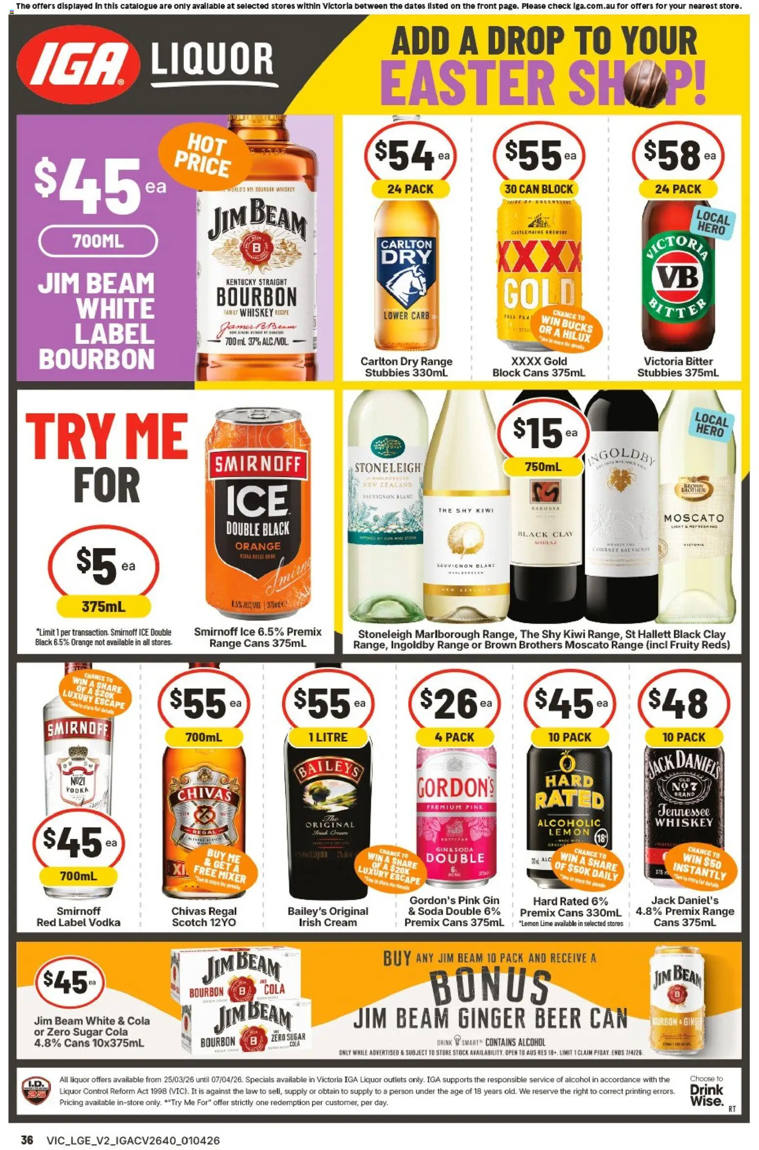 Ritchies catalogue - valid from 01.04.2026 | Page: 5 | Products: Gin, Vodka, Whiskey, Lemon