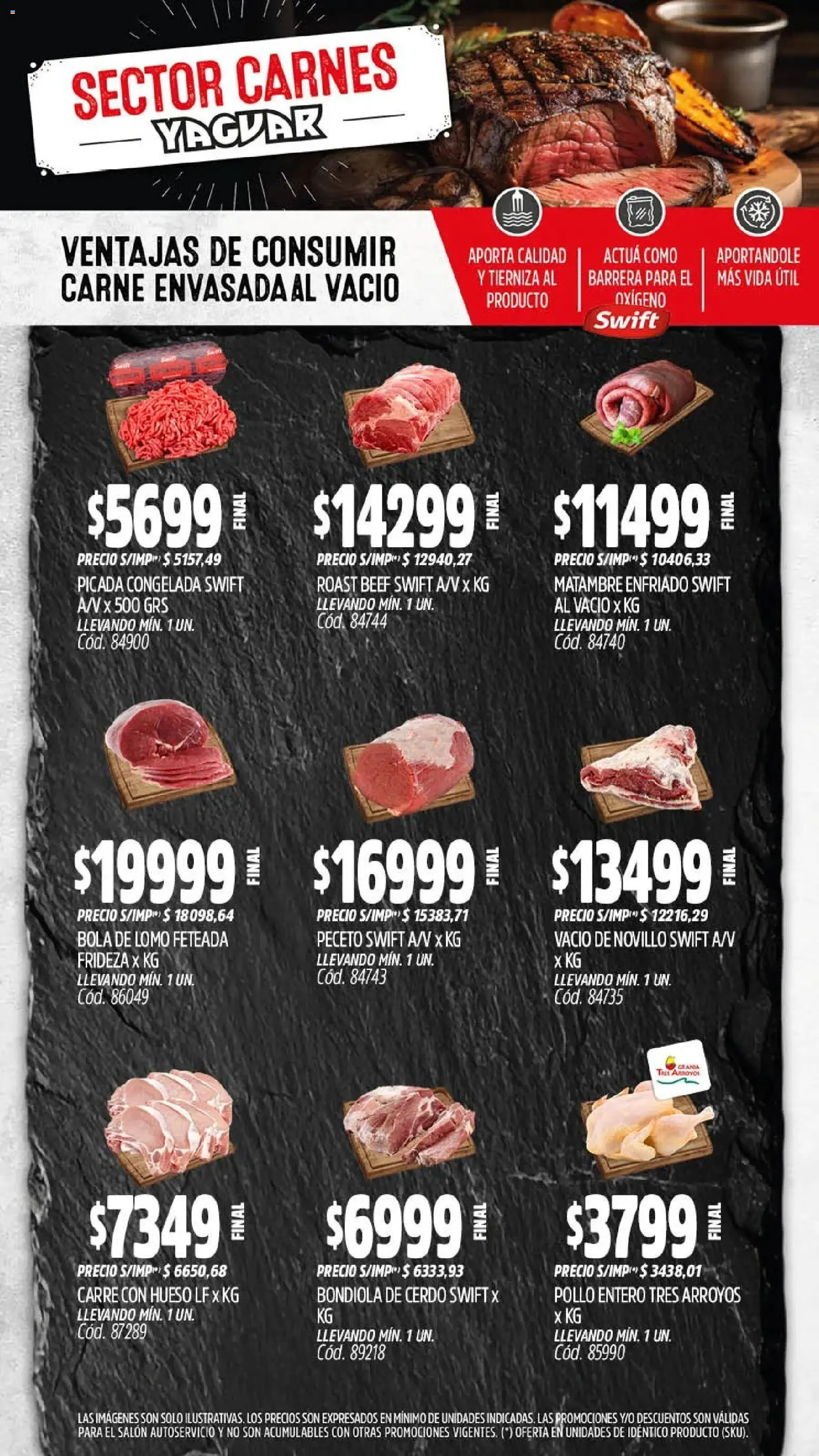 Yaguar - Oferta Semanal Jujuy │ válido desde el 20.04.2026 | Página: 5 | Productos: Pollo, Cerdo