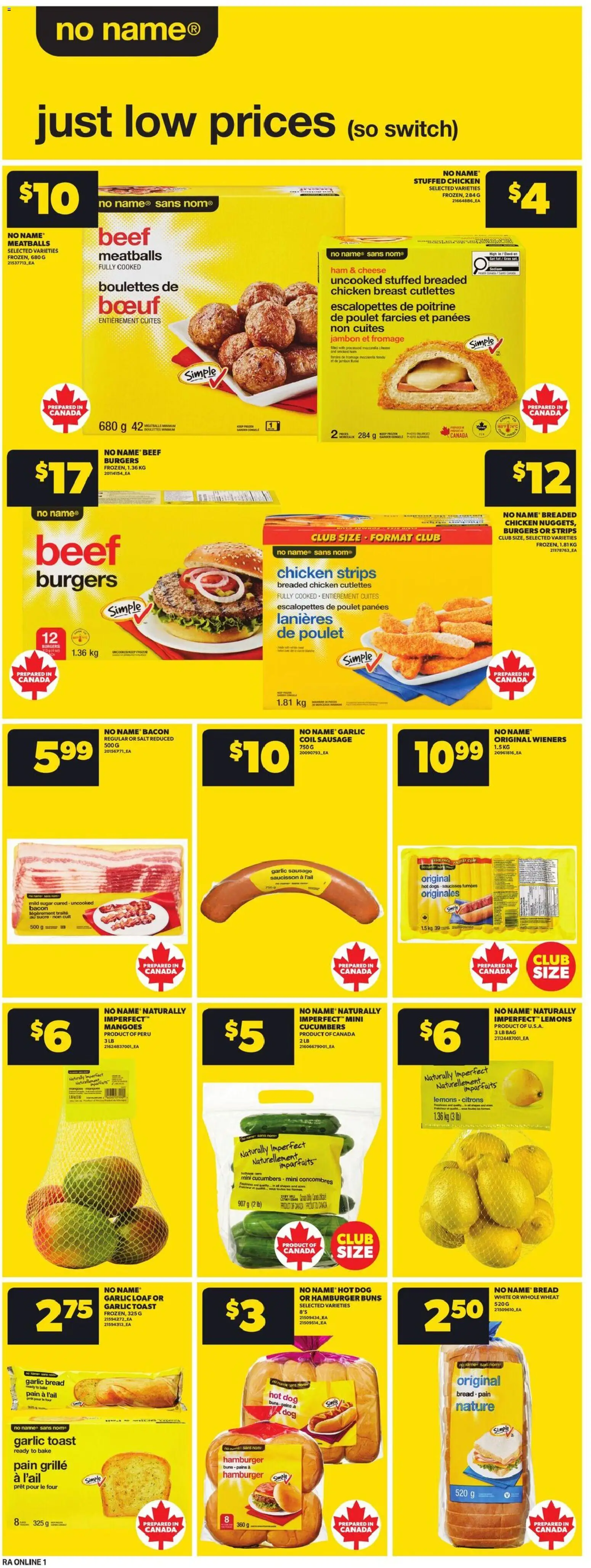 Atlantic Superstore flyer valid from 08.01.2026 | Page: 10 | Products: Beef, Cucumbers, Cheese, Chicken