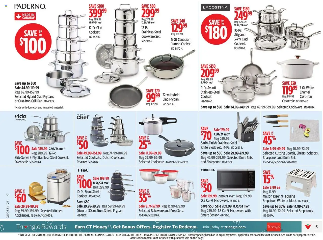 Canadian Tire flyer valid from 14.08.2025 | Page: 6 | Products: Oven, Grill