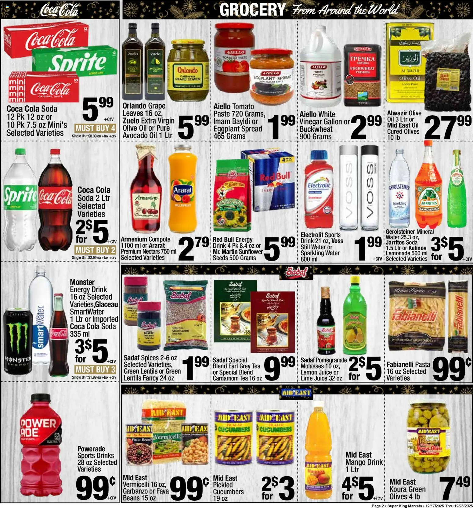 Super King - Weekly Ad - valid from 24.12.2025 | Page: 2 | Products: Oil, Tea, Spices, Mango