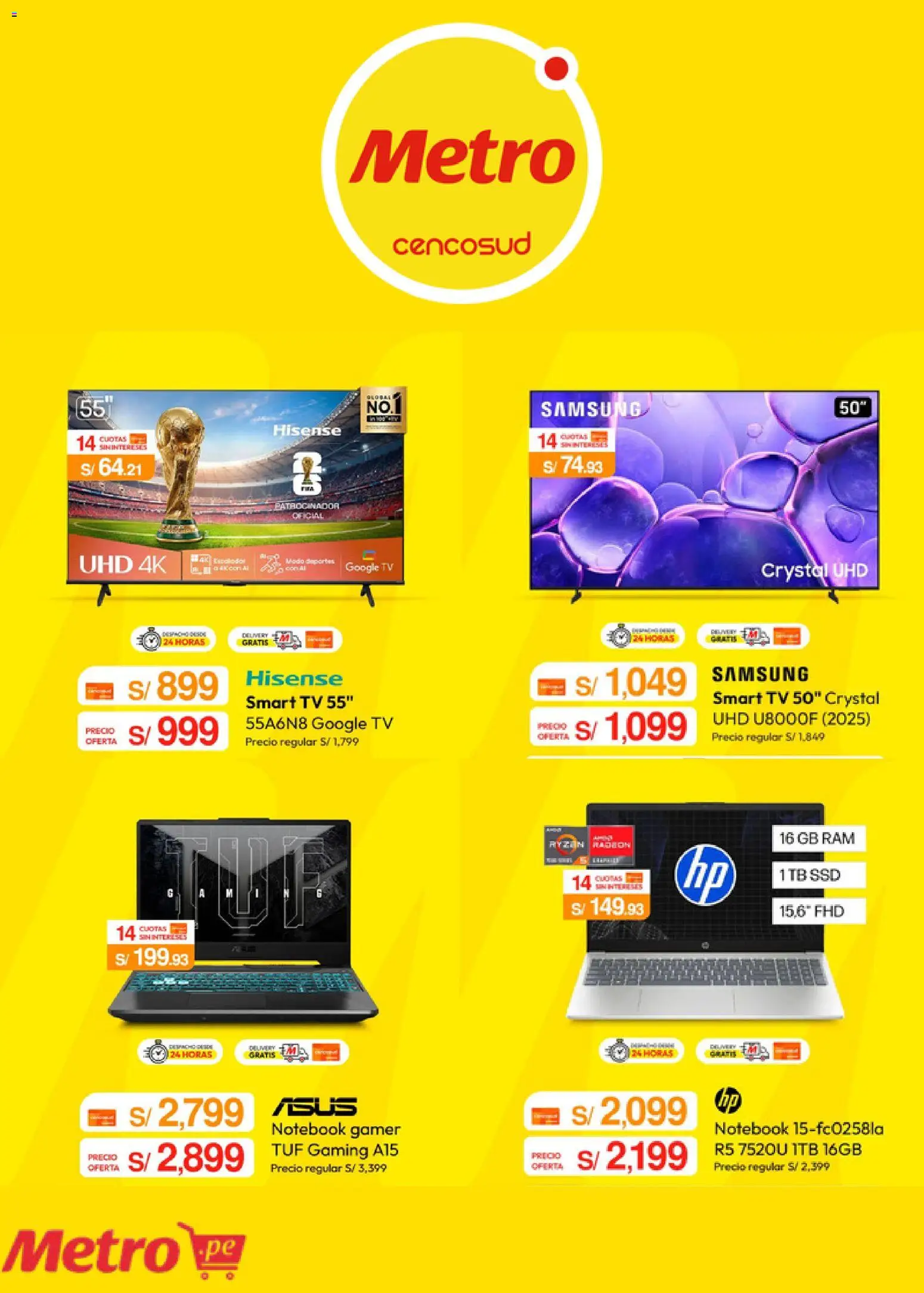 Catálogo Metro válido desde 23.03.2026 | Página: 4 | Productos: Notebook