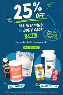 Preview of Sprouts weekly ads valid from 26.12.2025 | Page: 5