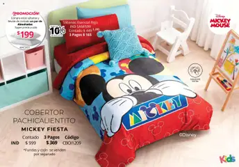 Vista previa de Colchas Concord catálogo Kids, nuevo folleto de la tienda, válido en México a partir del 01.05.2026 | Página: 82 | Productos: Cobertor, Mouse, Sabanas