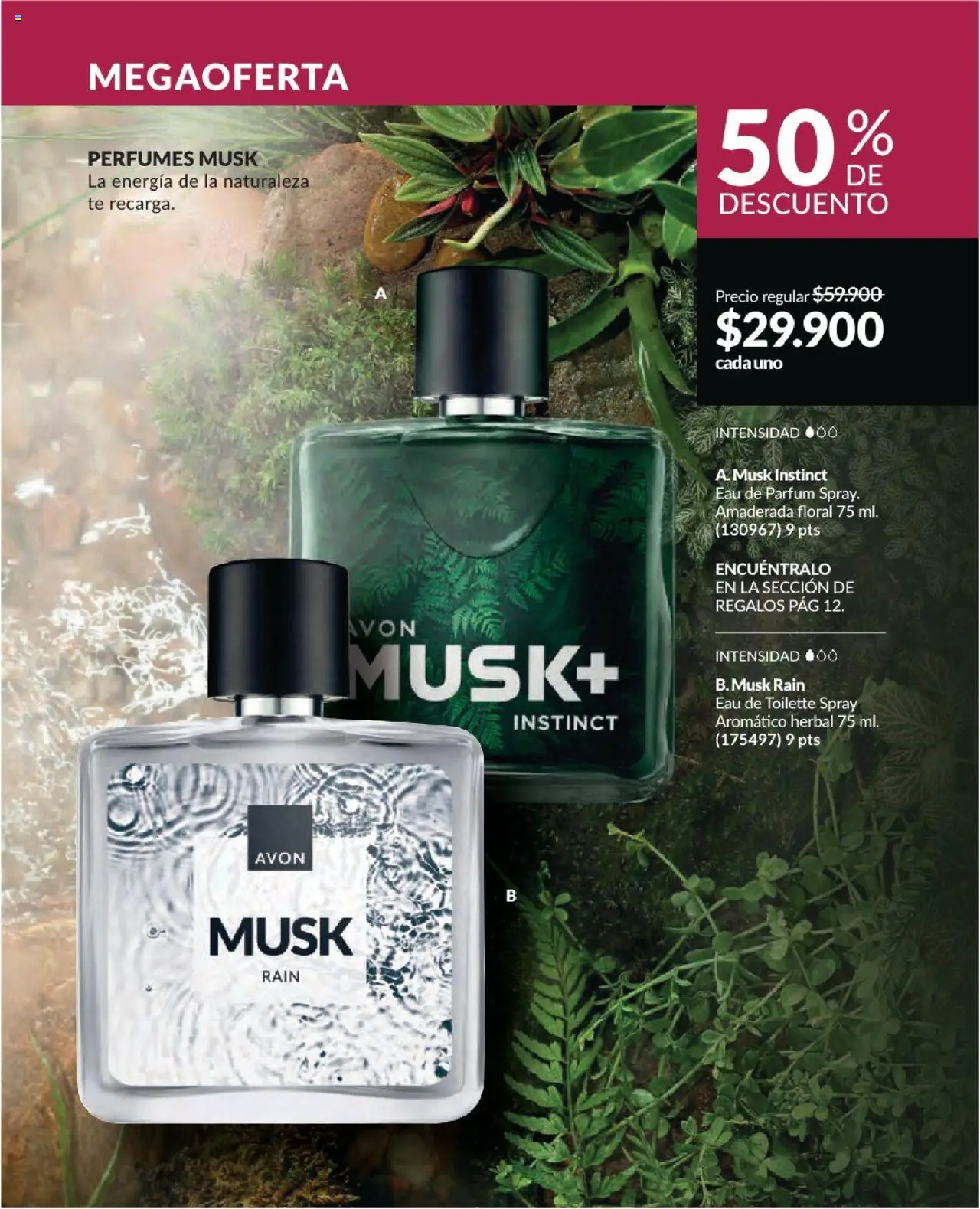 Avon revista - valida desde el 01.08.2025 | Página: 177 | Productos: Té, Eau de toilette