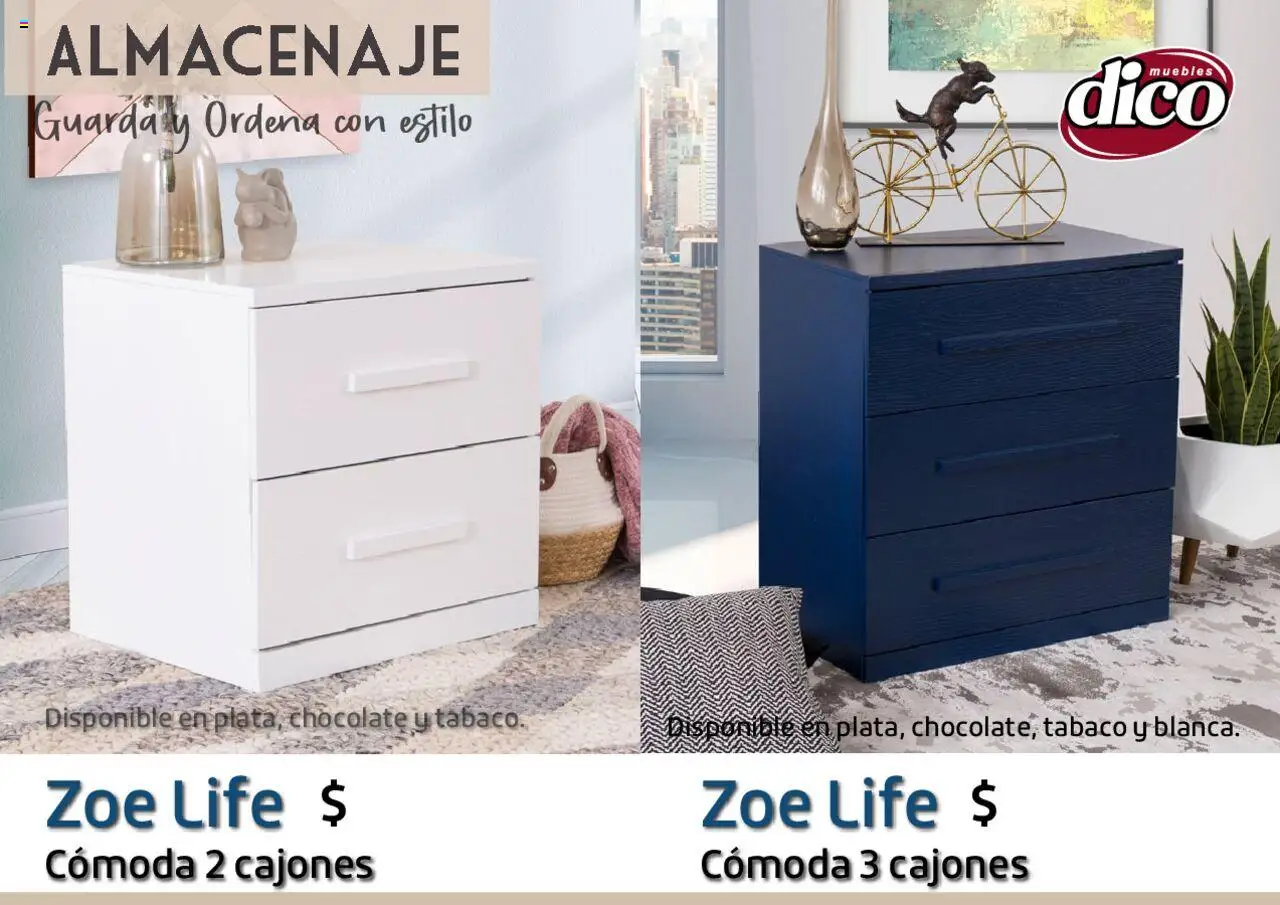 Nuevas ofertas de Muebles Dico válidas en toda la República Mexicana desde el 12.02.2025. ¡Encuentra las mejores ofertas en Muebles Dico catálogo Almacenaje! | Página: 40 | Productos: Chocolate