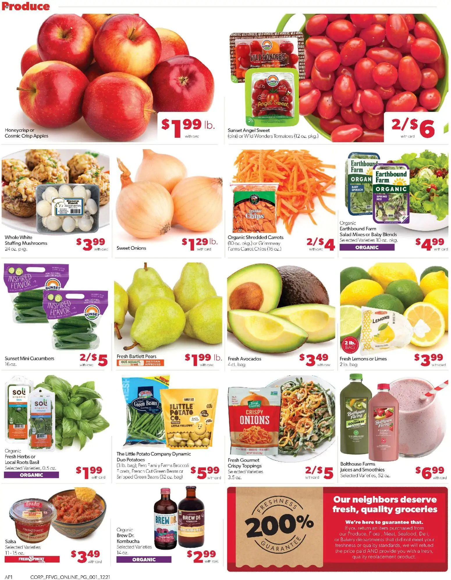 Family Fare Weekly Ad - MI - valid from 19.12.2025 | Page: 11 | Products: Bakery, Tomatoes, Cucumbers, Vegetables