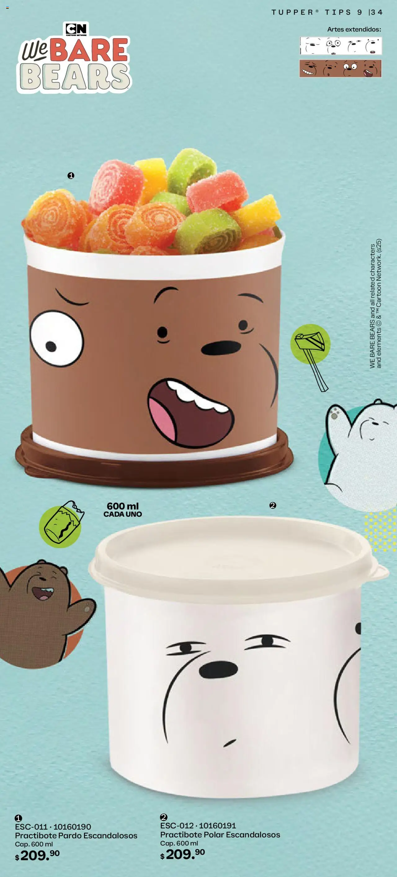 Nuevas ofertas de Tupperware válidas en toda la República Mexicana desde el 11.08.2025. ¡Encuentra las mejores ofertas en Tupperware catálogo! | Página: 34 | Productos: Tupper