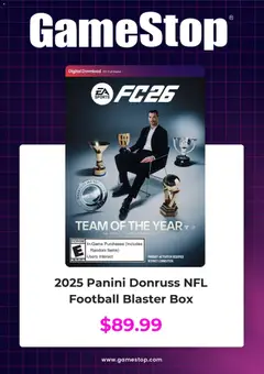 Preview of GameStop weekly ads valid from 01.03.2026 | Page: 2 | Products: Box, Pc, Game