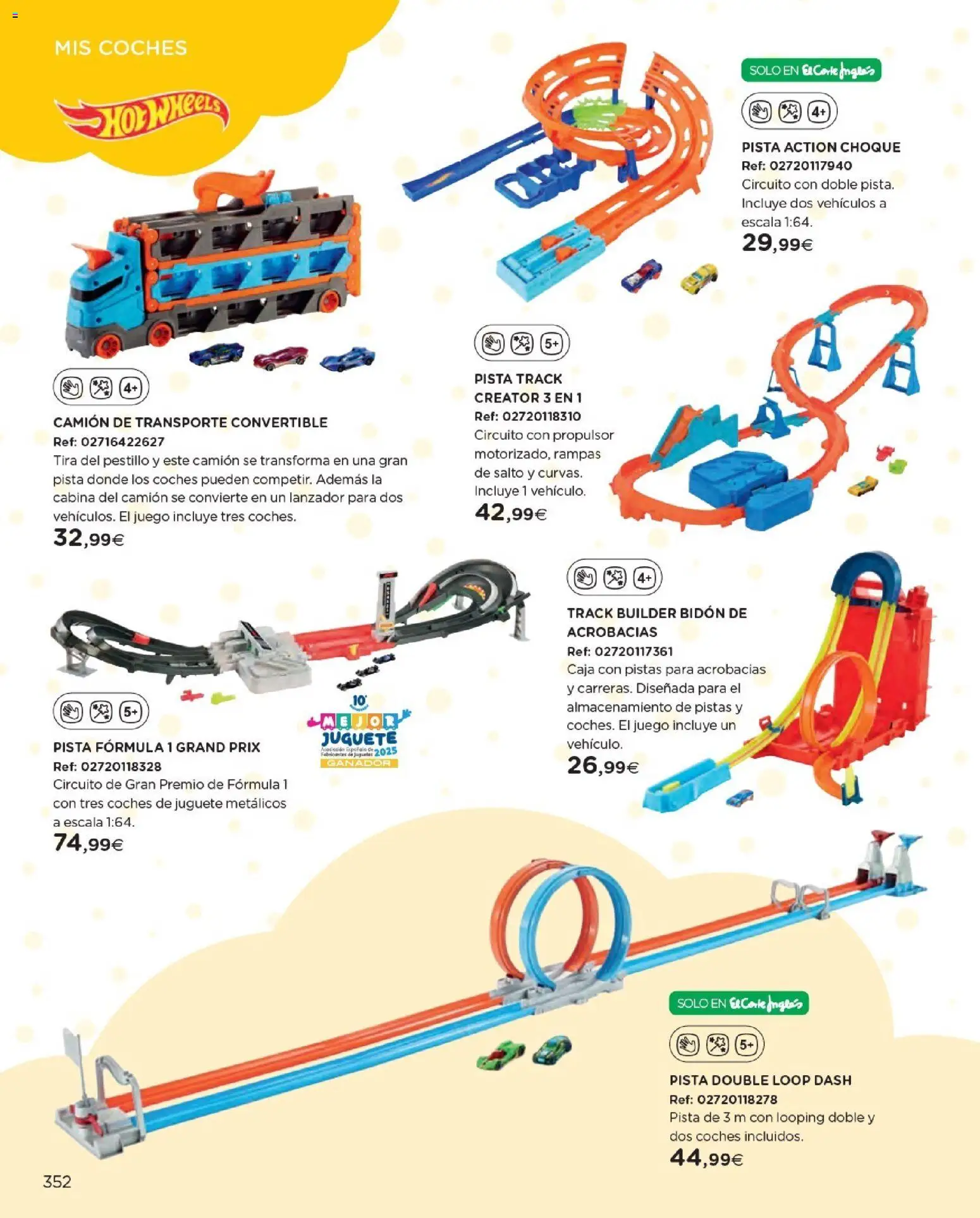 Nuevas ofertas de El Corte Inglés válidas en toda la República Mexicana desde el 27.10.2025. ¡Encuentra las mejores ofertas en El Corte Inglés catálogo Juguetes! | Página: 352 | Productos: Juego, Caja, Bidón