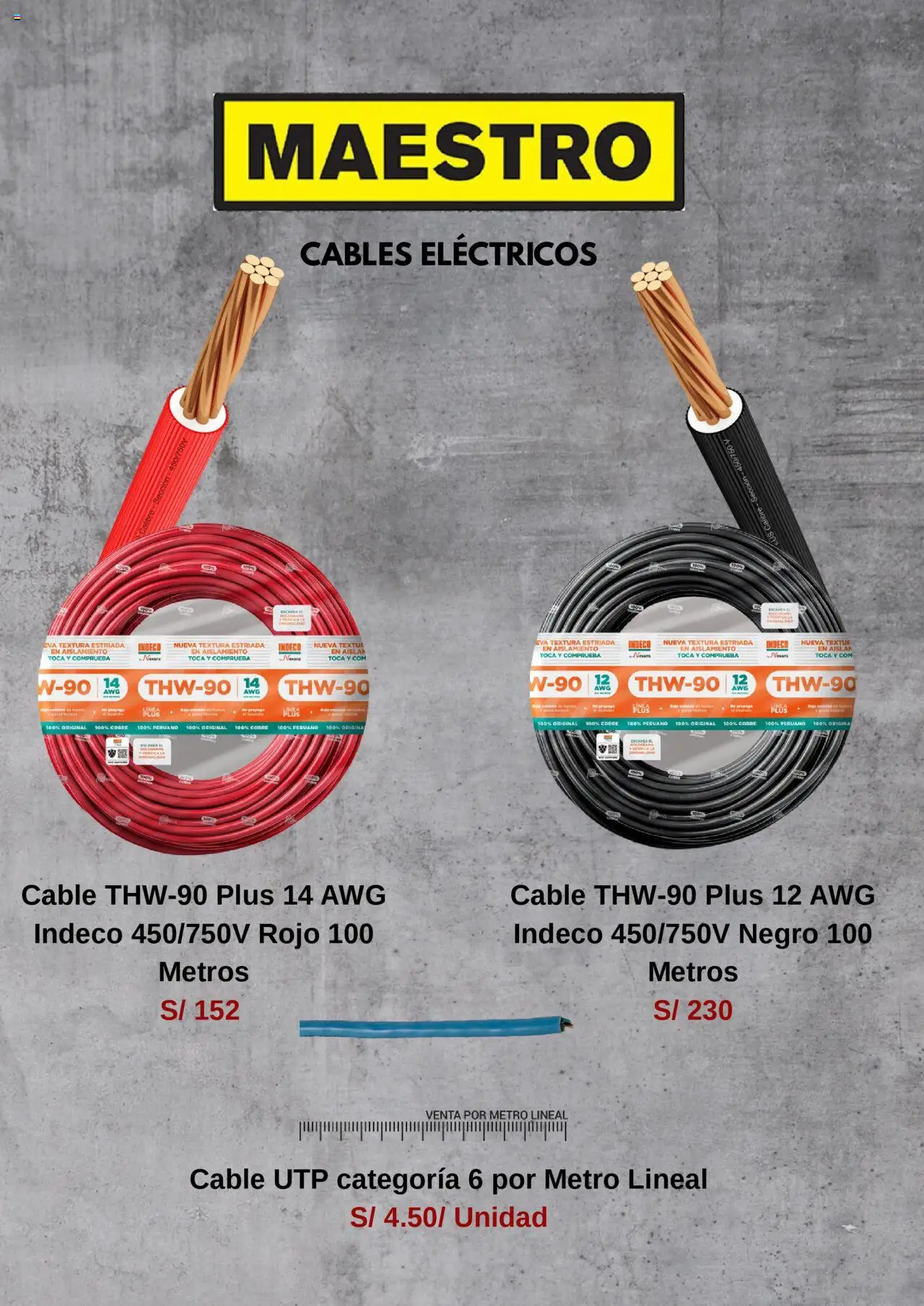 Catálogo Maestro válido desde 10.07.2025 | Página: 1 | Productos: Cable