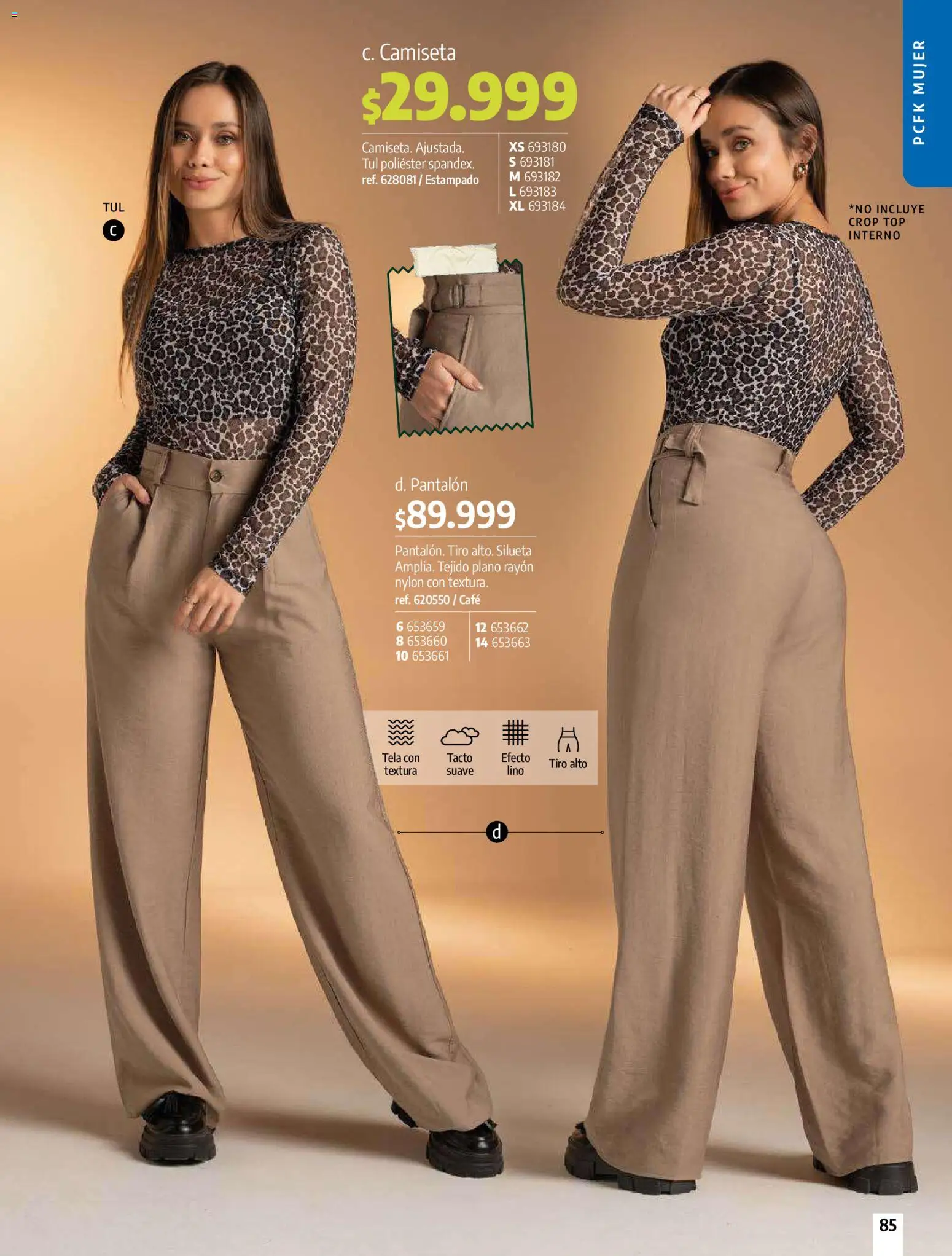 Pacifika revista - valida desde el 01.02.2026 | Página: 85 | Productos: Camiseta, Top, Café