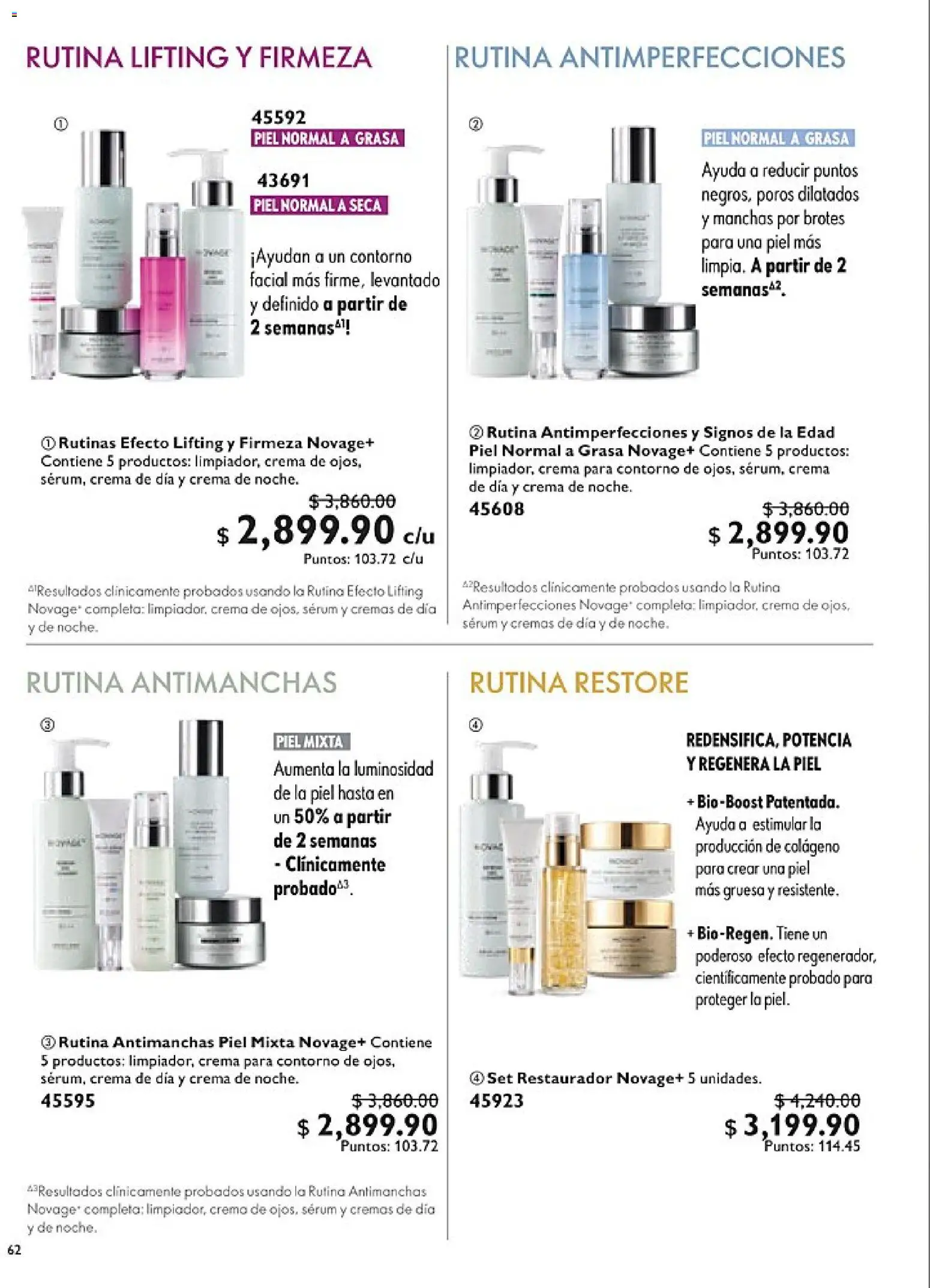 Nuevas ofertas de Oriflame válidas en toda la República Mexicana desde el 14.02.2026. ¡Encuentra las mejores ofertas en Oriflame campaña 3 2026! | Página: 62 | Productos: Serum, Crema, Contorno