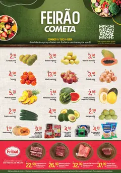 Cometa Supermercados - Ofertas Feirão - Pré-Visualização do folheto da loja Cometa Supermercados, válido de 25.01.2026