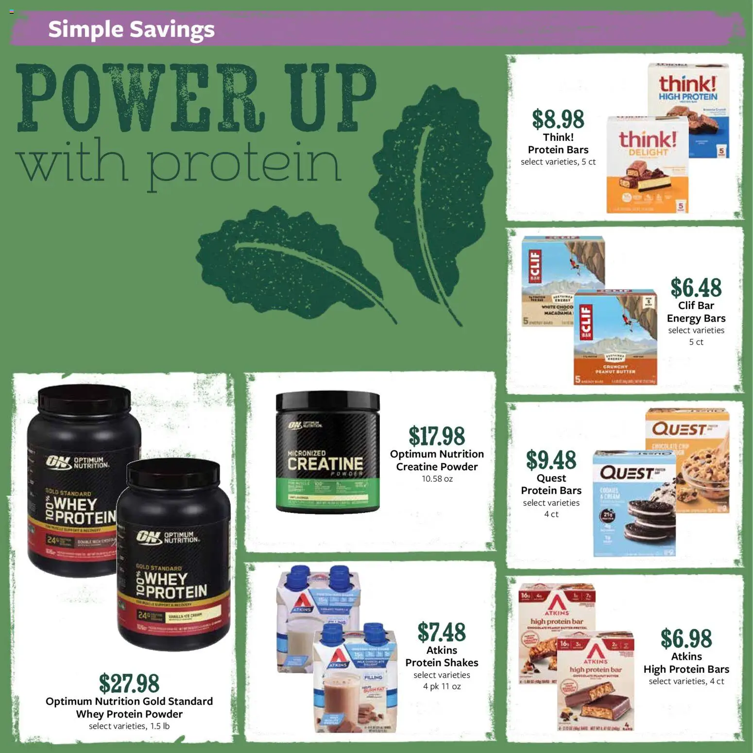 Fareway Monthly Ad - valid from 29.12.2025 | Page: 8 | Products: Powder, Butter, Ice cream, Chocolate Chip